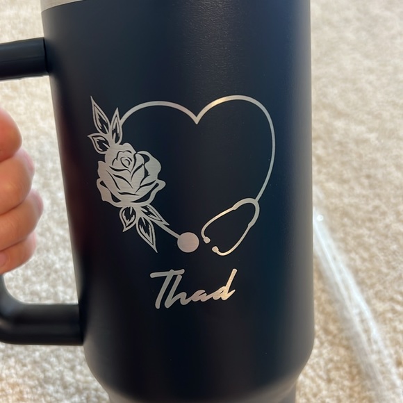 “Thad” Stethoscope Tumbler - Picture 2 of 3